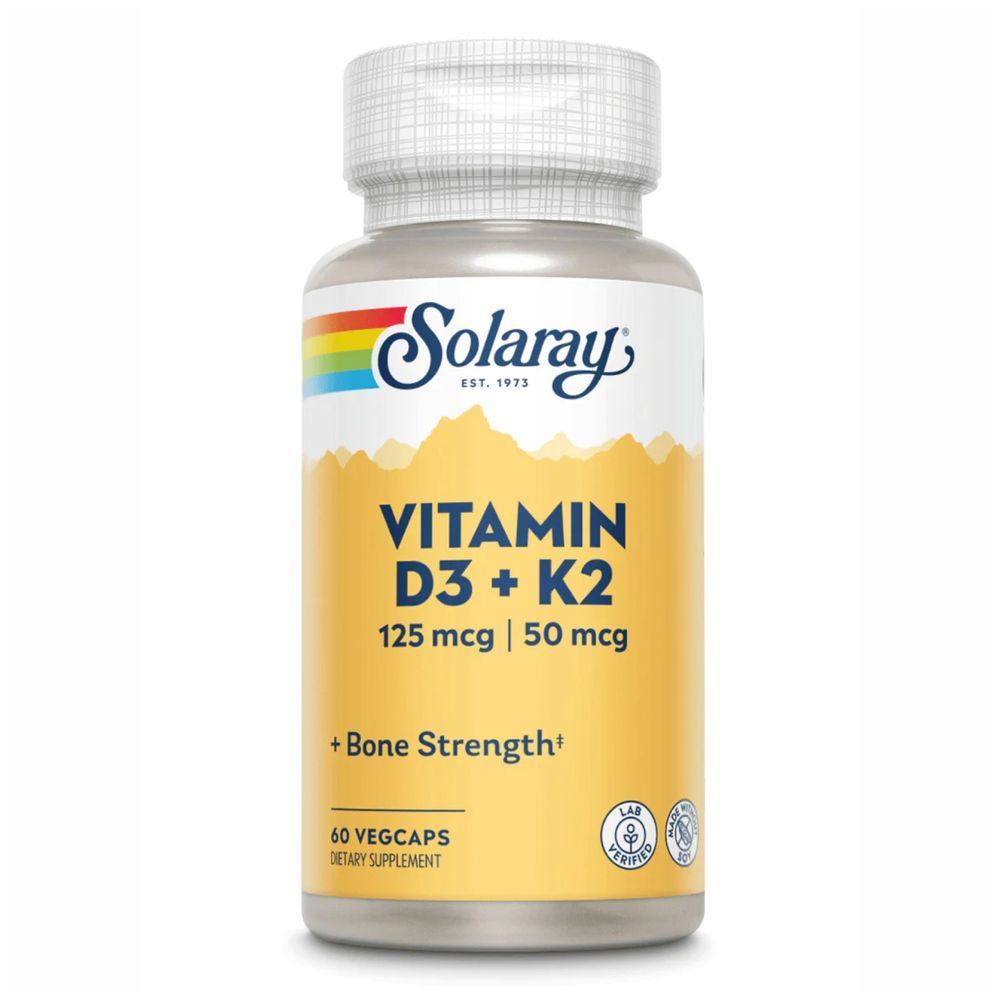 (В транзите) Vitamin D-3 & K-2 - 60 vcaps