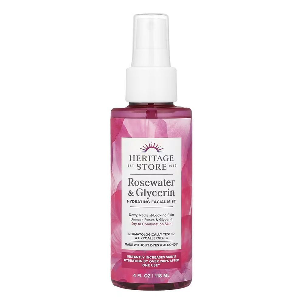 Rosewater & Glycerin - 4 oz Rose
