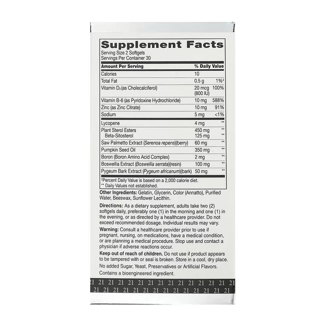 Prostate Health - 60 softgels